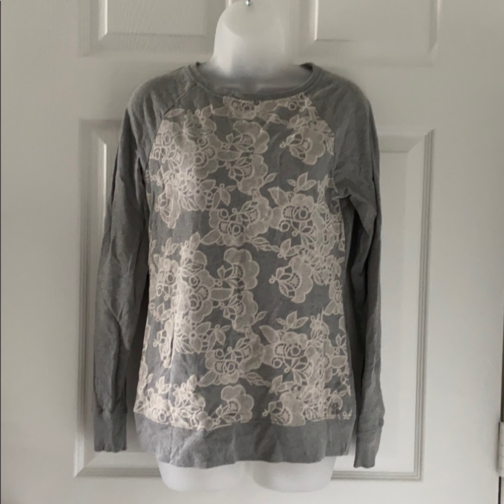 Floral Print Sweatshirt
